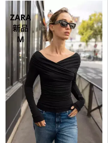 완판 ZARA 드레이프 카슈쿨 넥