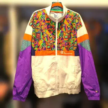 Champion x MTV 콜라보 나일론 자켓 M 사이즈