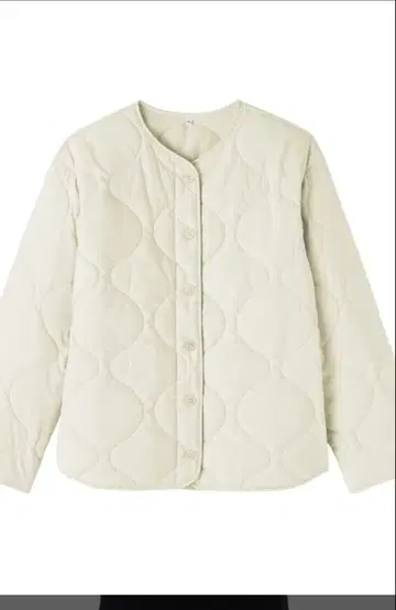 무인양품 포근한 솜 퀼팅 자켓