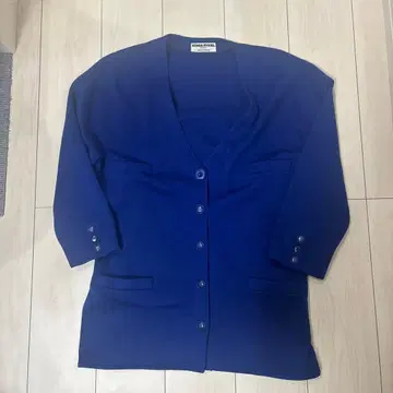 vintage 프랑스제 SONIA RYKIEL 네이비 가디건