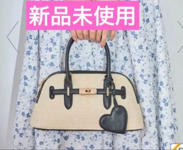 [ 미사용 새상품 ] 트란테안 손 드 모드 잡재 벨트 보스턴 백