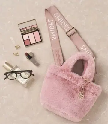 [미개봉 새상품] snidel 퍼백 숄더백 에코퍼 핑크