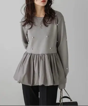 펄 모티브 페플럼 상의