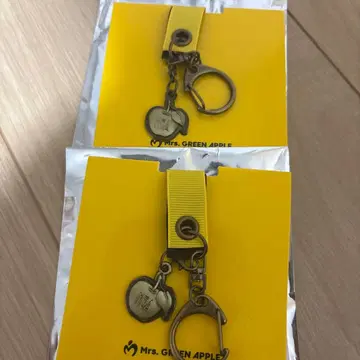 Mrs. GREEN APPLE 바벨 랜덤 가챠 키링 E x 2