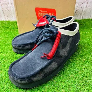 착용 1회 Clarks Wallabee Denim 왈라비 통굽 27.5