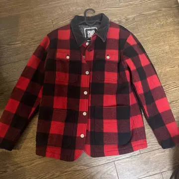 swagger 스와거 울 소재 두꺼운 원단 버팔로 체크 커버올