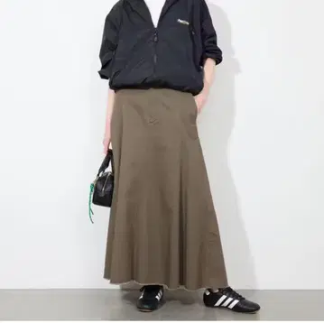 새상품 SLOBE IENA 슬로브 이에나 치노 심드 플레어 스커트