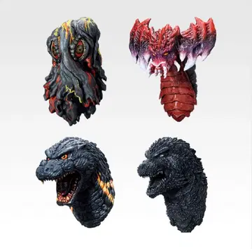 고질라 제일복권 E상 몬스터 헤드 마그넷 4종 컴프 세트