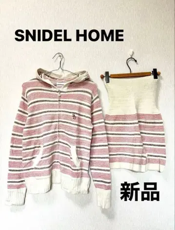 새상품 SNIDEL HOME 스나이델 홈 룸웨어 상하의 셋업