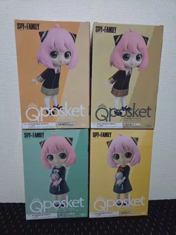 SPY x FAMILY 아냐 Qposket 4종 세트
