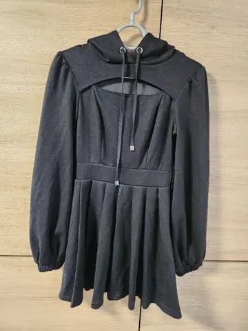 BUBBLES 후드티 원피스 미니 원피스 지뢰계 양산형