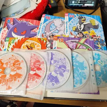포켓몬스터 DVD 세트 3, 6, 12, 16, 24