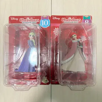 2025 디즈니 크리스마스 오너먼트 HAPPY 복권 엘사 아리엘
