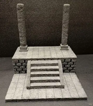 디오라마 베이스 신전 드래곤 퀘스트 피규아트 가샤폰 퀘스트 등 299