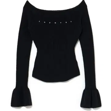 [ 미사용 새상품 ] 앤드마리 andmary Flora knit tops
