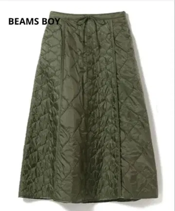 BEAMS BOY / 립스탑 써모라이트 스커트 [ 새상품급 ]
