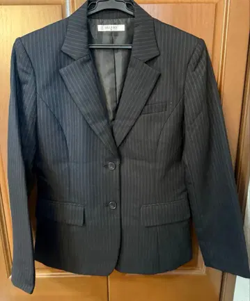 여성용 수트 자켓 스트라이프 9호