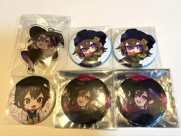 바케유카 캔뱃지 아크릴 키링