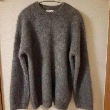 Deuxieme CIasse DUET 크루넥 스웨터 그레이