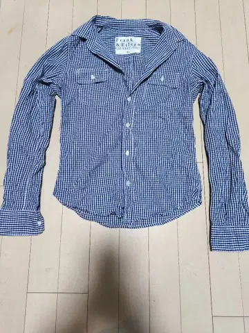 Frank & Eileen 체크 무늬 긴팔 셔츠 XS