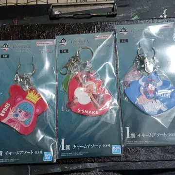 BANDAI 아크릴 키링 3개 세트