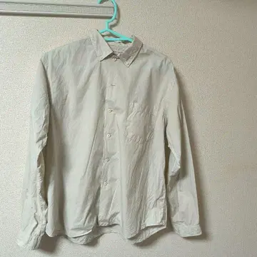 SUNSHINE+CLOUD 크림색 긴팔 셔츠