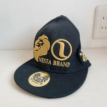 NESTA BRAND 라이온 자수 캡 프리 사이즈