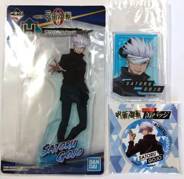 주술회전0 고죠 사토루 아크릴 스탠드 캔뱃지