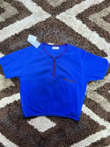 BEAMS BOY 파란색 반팔 상의 프리 사이즈