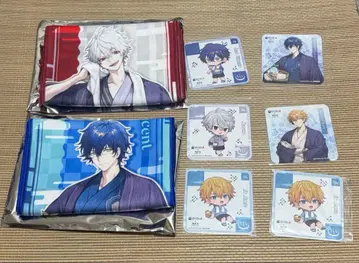 니지산지 극락탕 머플러 타월 코스터 쿠츠하 레오스