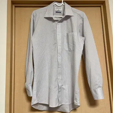 ORIHICA 슈퍼 논아이론 스트라이프 와이셔츠