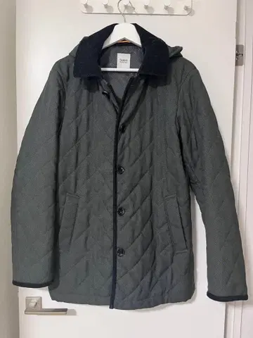 TAKEO KIKUCHI 그레이 퀼팅 자켓 남성용