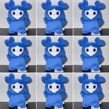 TWICE LOVELYS 봉제 인형 퍼펫 쯔위 9개 세트 GiGO 한정판