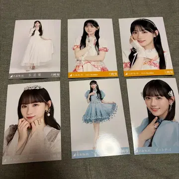 카와사키 사쿠라 생사진 6장 세트