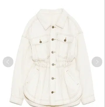 Lily Brown G 리브 코트 화이트