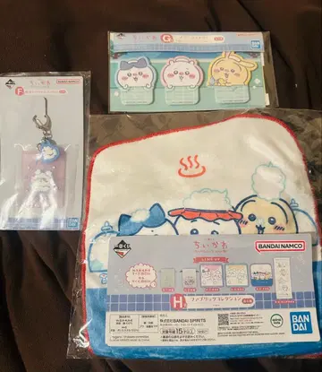 치이카와 타월 키링 씰 세트