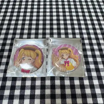 애니메이트 한정판 신규 일러스트 트레이딩 글리터 캔뱃지 나츠키 미쿠루