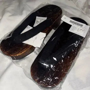 GRL 유카타 블랙 일본 나막신 FA046 사이즈 F