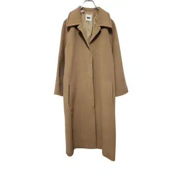 DKNY 다나카란 울 롱 코트 카멜 베이지