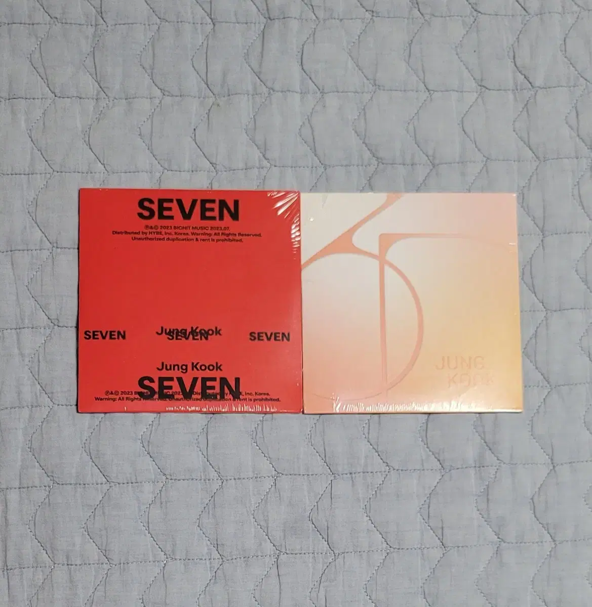 Bulk) Bangtan Jungkook Seven 3D Single CD Bts Jungkook Seven