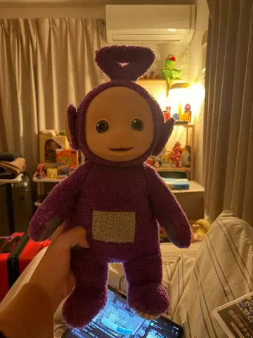 텔레토비즈 보라색 봉제 인형 약 30cm 티니 윈키