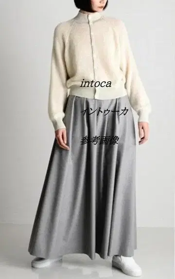 intoca. 울 롱 스커트 / 아쉬페 프랑스 구매