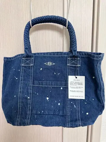레어 Ron Herman 론 헤르만 인디고 데님 토트백