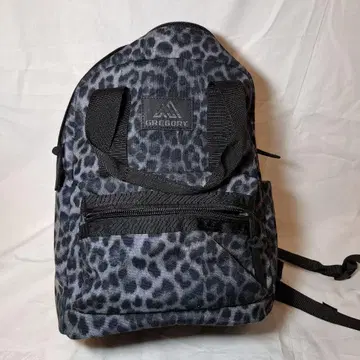 GREGORY 레오파드 무늬 백팩