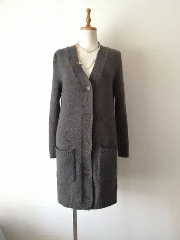 브루넬로 쿠치넬리 캐시미어 가디건 그레이