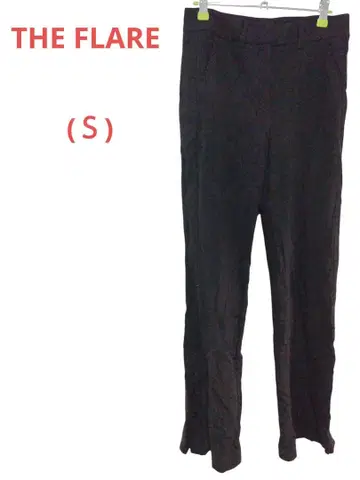1점 THE FLARE 블랙 [ S ] 플레어 팬츠