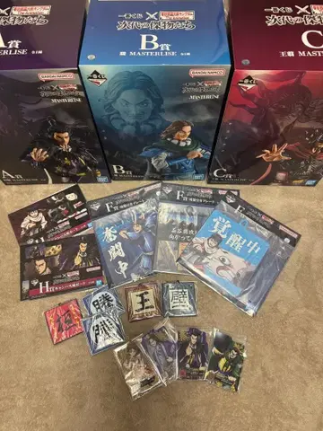 애니메이션 캐릭터 피규어 세트