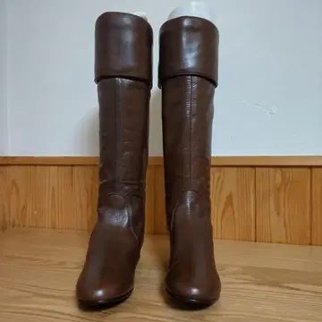 BARCLAY 브라운 롱 부츠 22.5cm