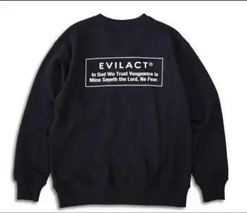 EVILACT (이블액트) INTERPLAY 크루넥 맨투맨