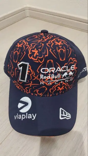 Oracle Red Bull Racing 캡 네이비/오렌지